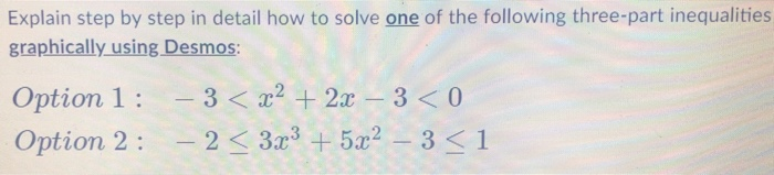 Solved Explain step by step in detail how to solve one of | Chegg.com