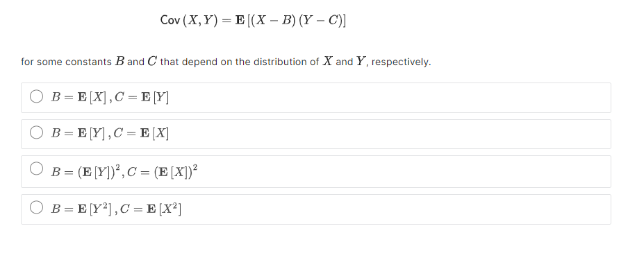 Solved Review Variance And Covariance Of Random Variables 2