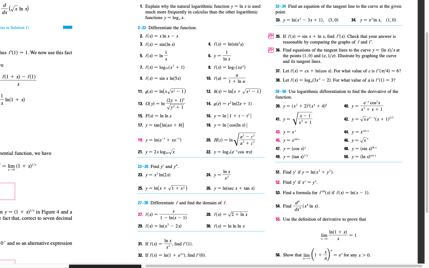 Solved Vx In X 33 34 Find An Equation Of The Tangent Li Chegg Com