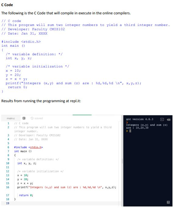 Solved Week 2- Add two integers Overview This hands-on lab | Chegg.com