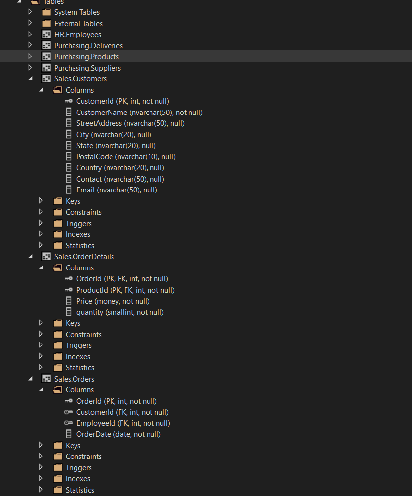 Solved Question: Display customers, their orders, and order