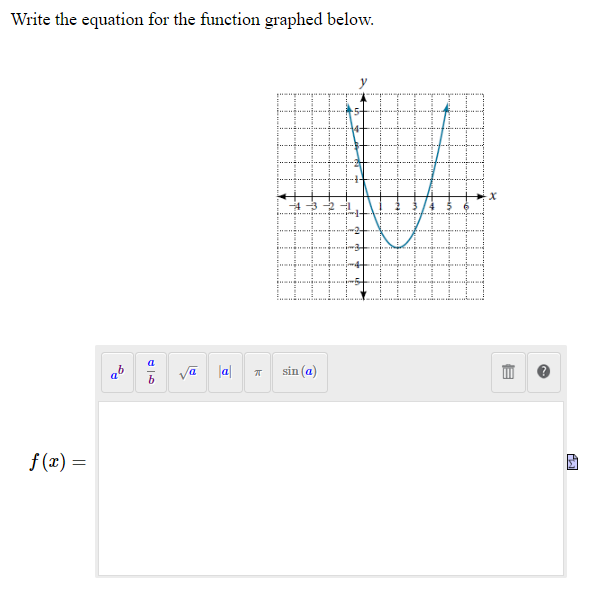 solved-write-the-equation-for-the-function-graphed-below-chegg