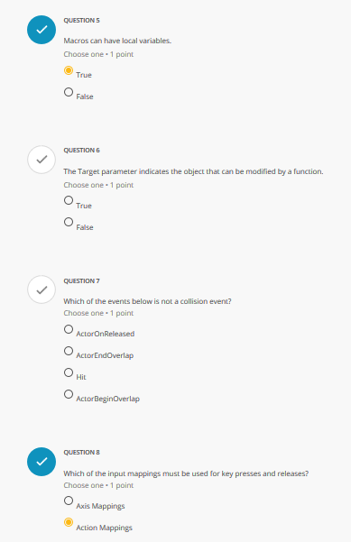 Solved QUESTIONS Macros can have local variables. Choose one | Chegg.com