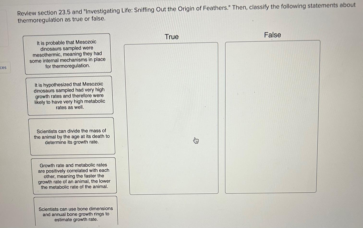Solved Review section 23.5 and "Investigating Life Sniffing