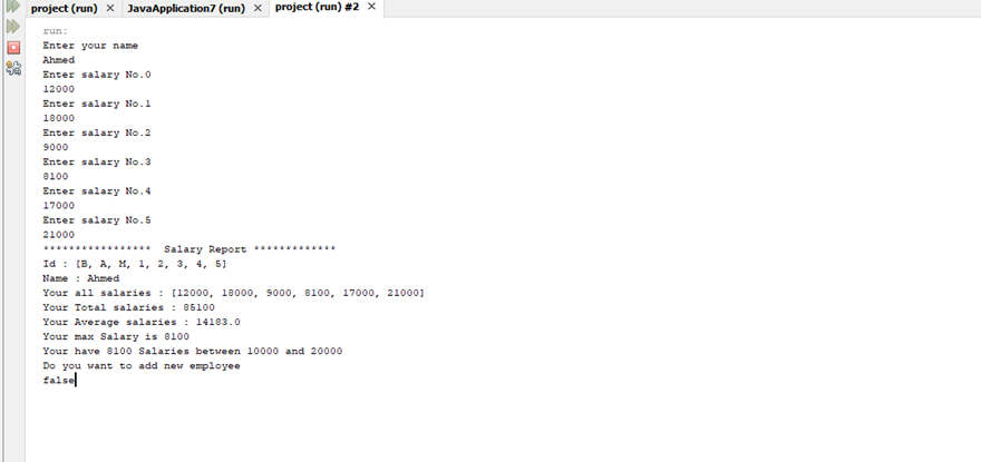 Solved Create a java project (save it by your name) that can | Chegg.com