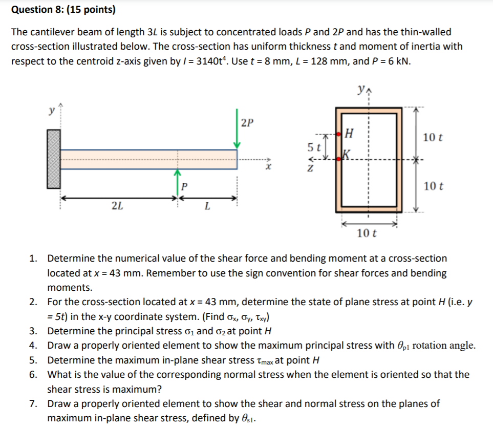 solved-question-8-15-points-the-cantilever-beam-of-length-chegg