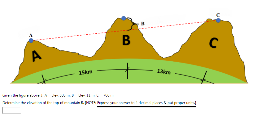 Solved с B A B C A 15km 13km - Given The Figure Above: If A | Chegg.com