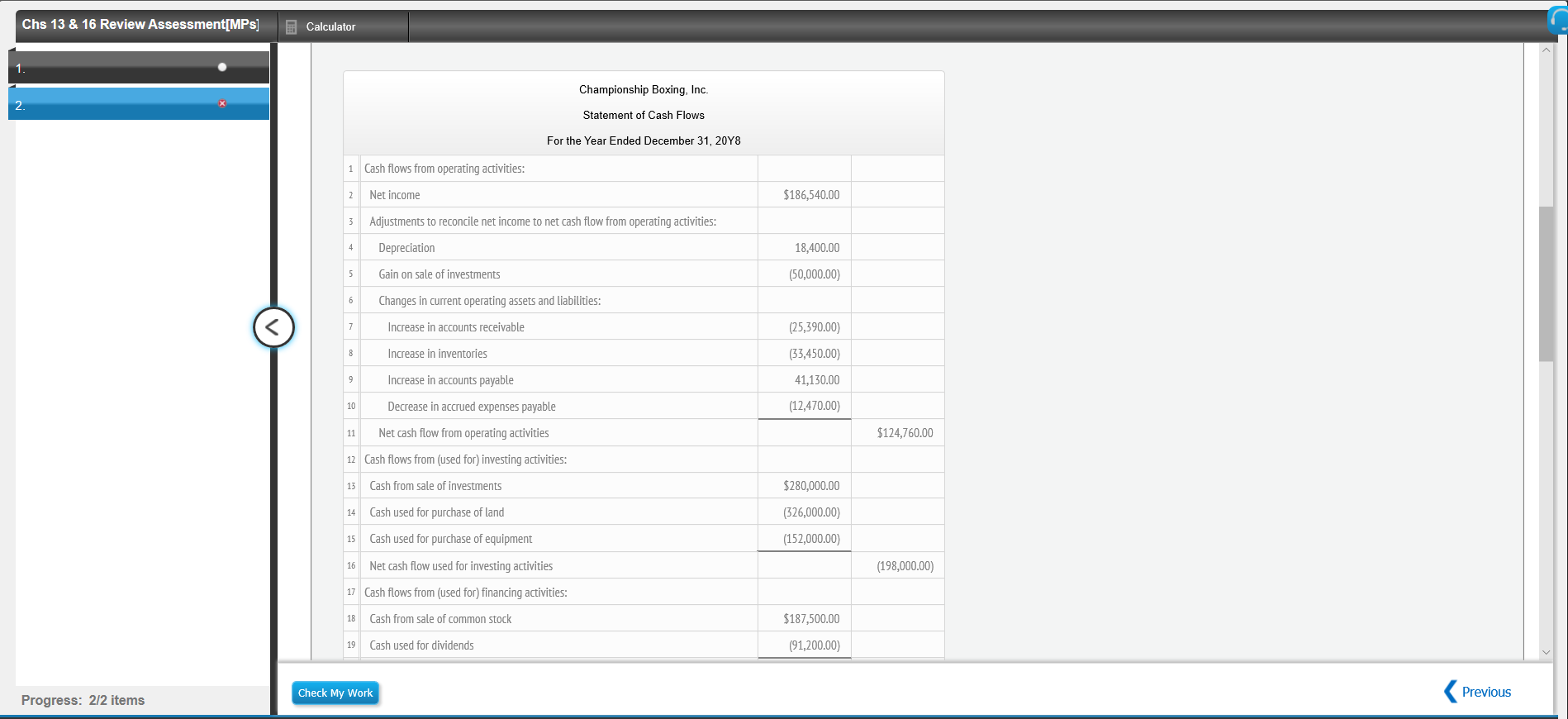 mps calculator