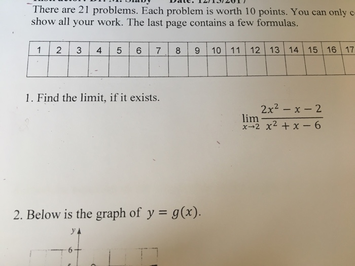 Solved There are 21 problems. Each problem is worth 10 | Chegg.com