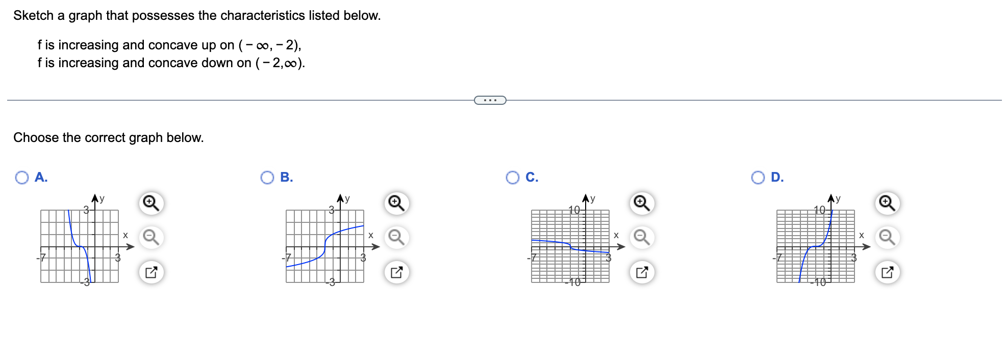 Solved Draw a graph to match the description given. F(x) has | Chegg.com