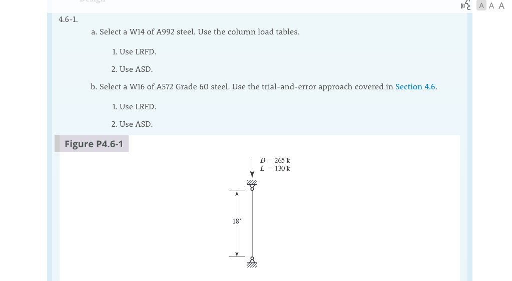 Solved Steel Design Solve for a (2) and b (2) only!!! | Chegg.com