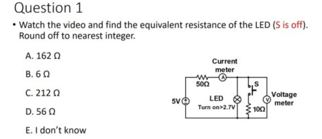 Solved Question 1 • Watch the video and find the equivalent | Chegg.com