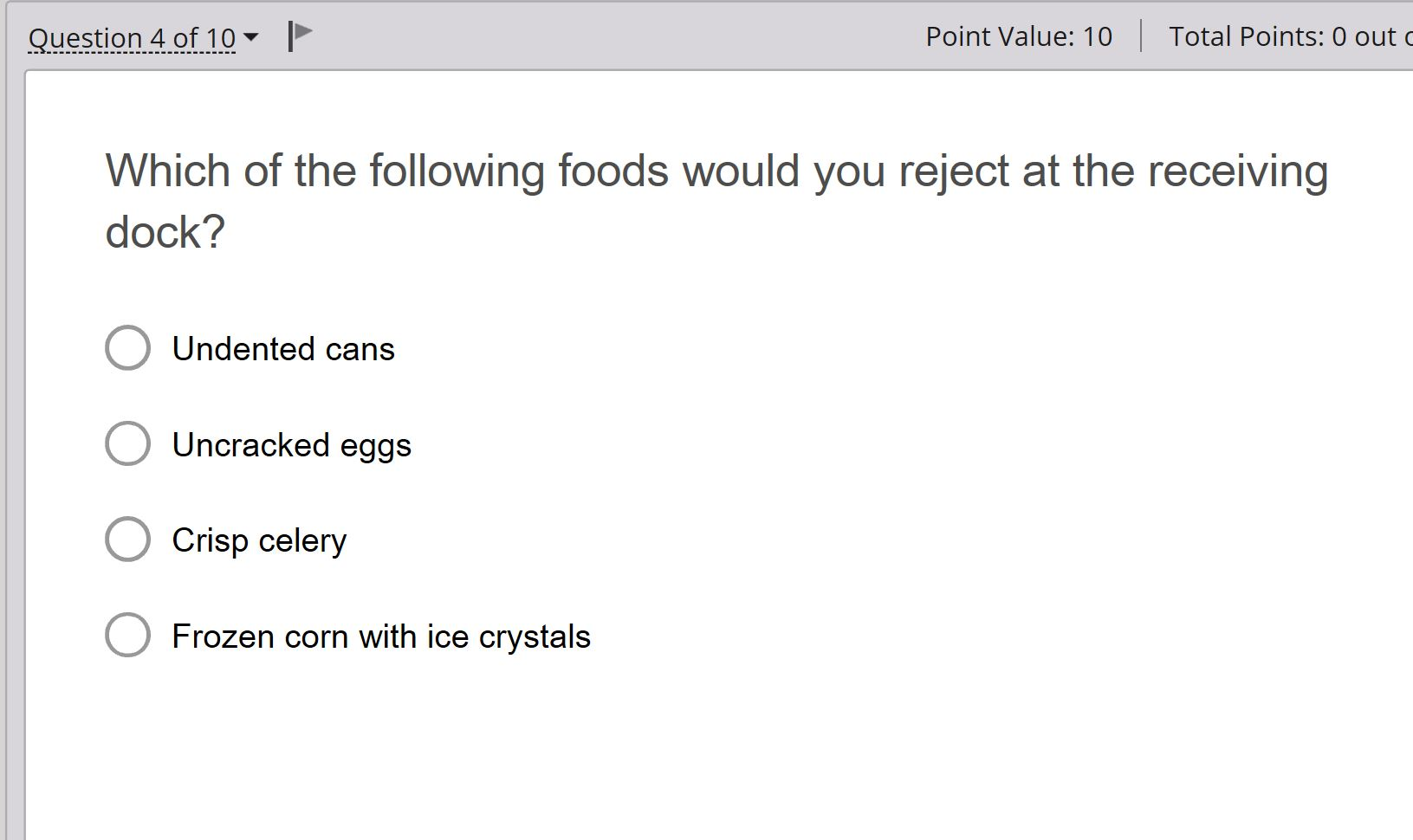 Solved Which of the following is a good practice for the | Chegg.com