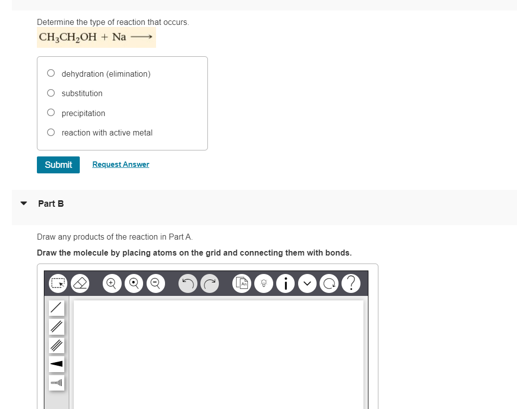 Solved Determine the type of reaction that | Chegg.com