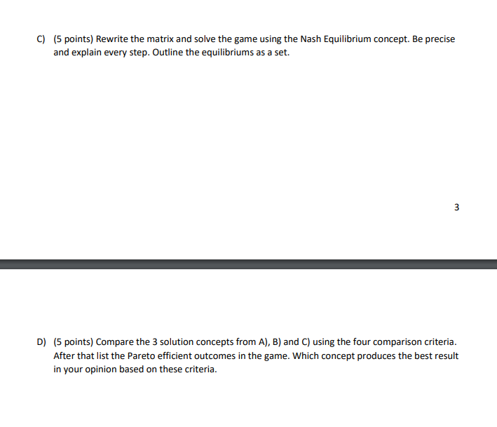 Solved Problem 2. (20 Points Total) Solve The Following | Chegg.com