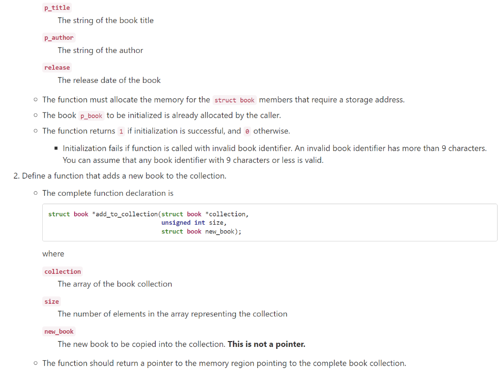 Solved C Programming (standard C, not C++): Follow the code | Chegg.com