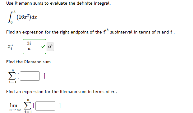 Solved Use Riemann sums to evaluate the definite integral. | Chegg.com
