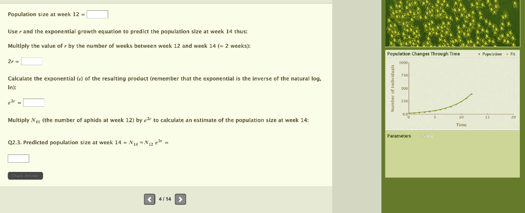 Solved Population Size At Week 12 Use R And The Exponential Chegg Solved Population Size At Week 12 Use R And The Exponential Chegg