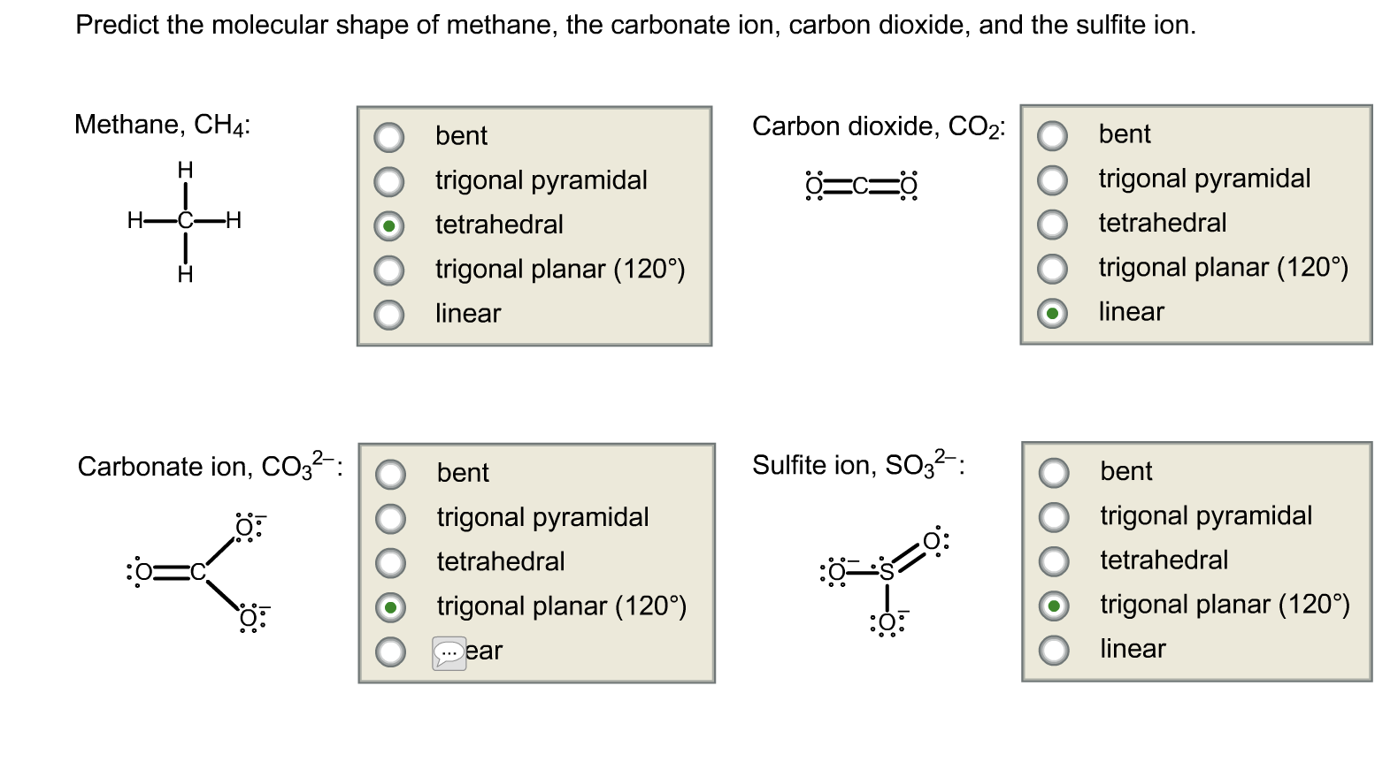 solved-predict-the-molecular-shape-of-methane-the-carbonate-chegg