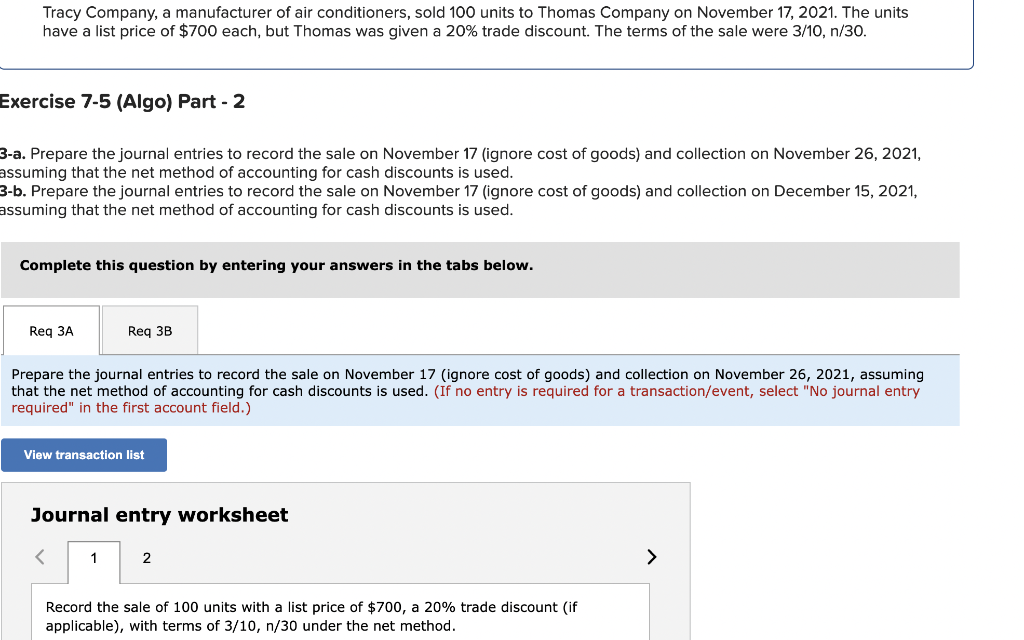 Solved Tracy Company, a manufacturer of air conditioners,