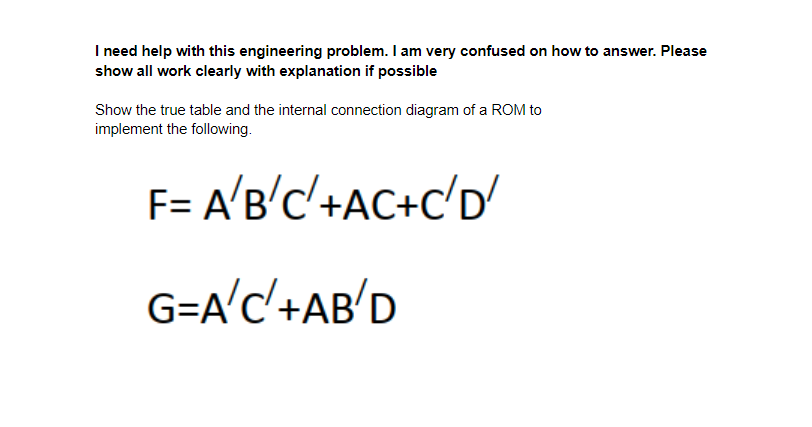 Solved I need help with this engineering problem. I am very | Chegg.com