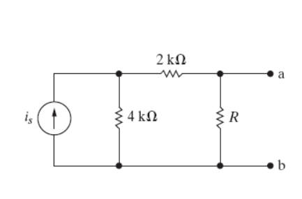 Solved 2 kΩ a 4 kΩ R b Find the Norton equivalent with | Chegg.com