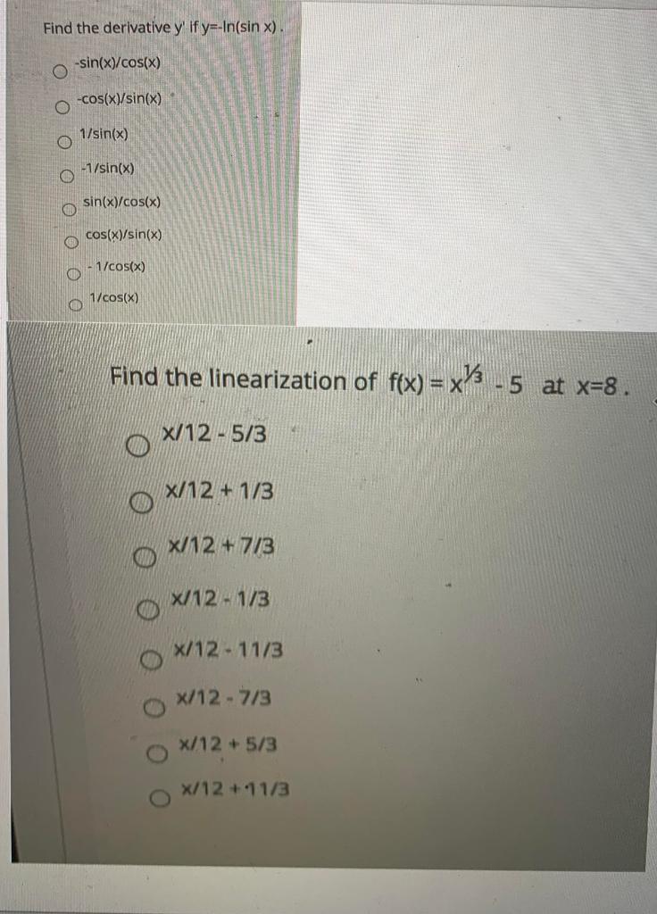 find the derivative of y is equal to sin x cos x