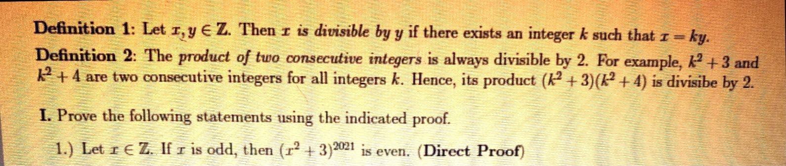 solved-definition-1-let-i-y-e-z-then-i-is-divisible-by-y-chegg