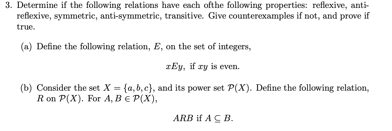 Solved Discrete Mathematics Question. Please Explain Well | Chegg.com