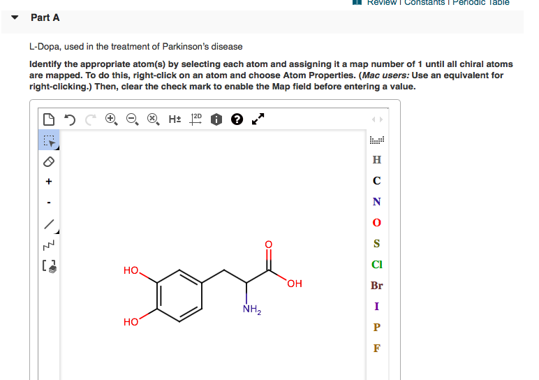 Identify The Appropriate Atom(s) By Selecting Each | Chegg.com