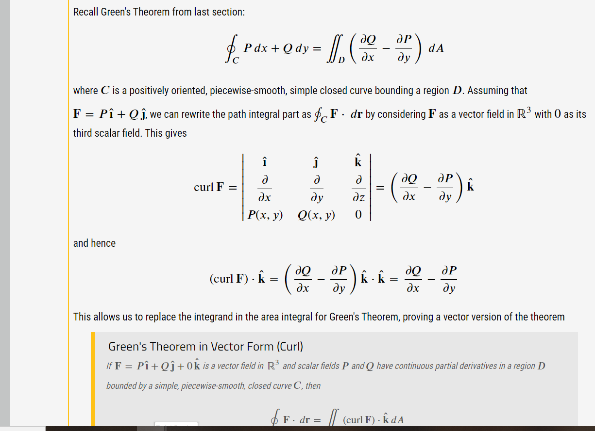 Solved 5. At the end of Section 16.5, two vector forms for | Chegg.com
