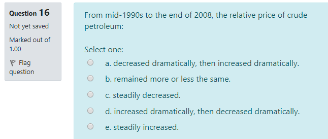 Solved Which of the following events will cause an increase | Chegg.com
