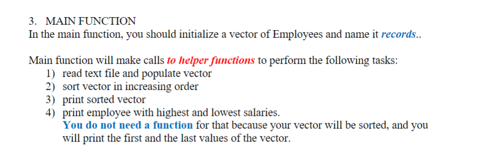 Solved You should not - include header with assignment | Chegg.com
