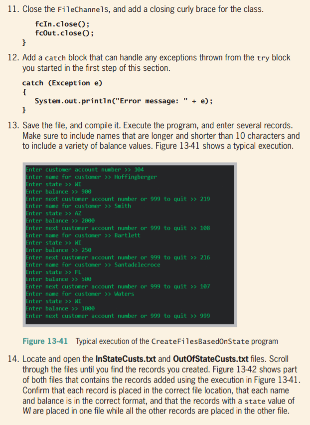 Creating Multiple Random Access Files In this | Chegg.com