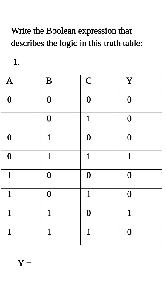 Solved Write the Boolean expression that describes the logic | Chegg.com