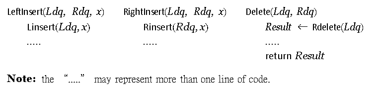 A Central-output restricted deque (or CORD) is a | Chegg.com