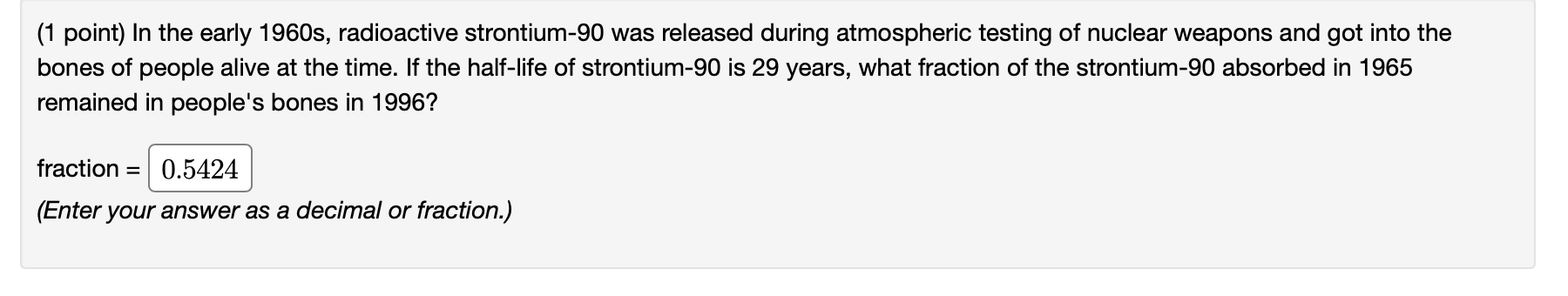 solved-1-point-in-the-early-1960s-radioactive-chegg