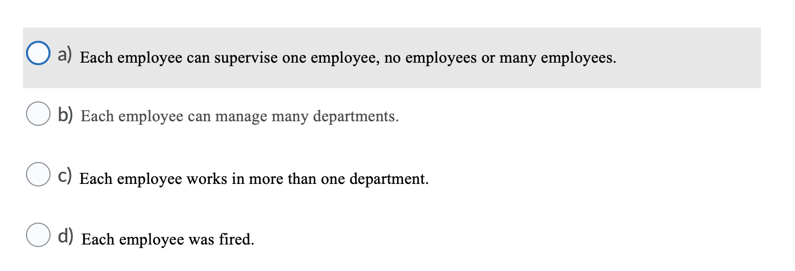 Solved In the following diagram, which answer is true?