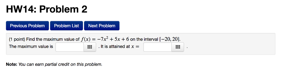 Solved HW14: Problem 1 Previous Problem Problem ListNext | Chegg.com