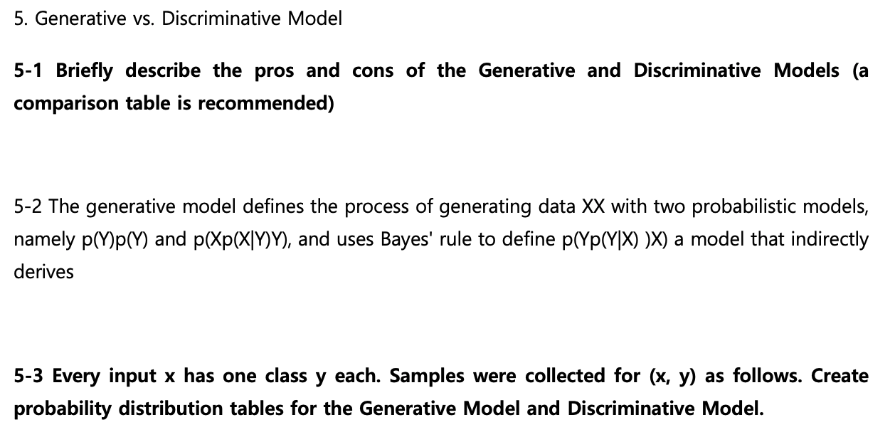 Using generative models to make probabilistic statements about