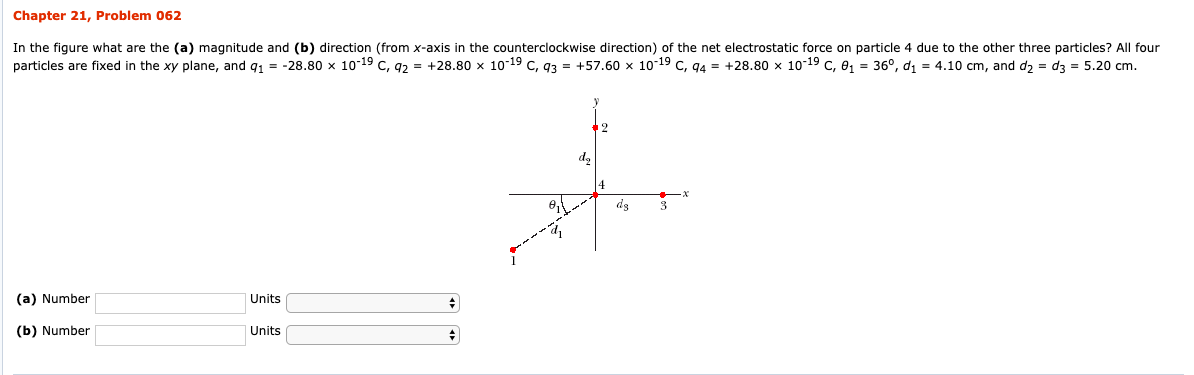 Chapter 21, Problem 062 In The Figure What Are The | Chegg.com