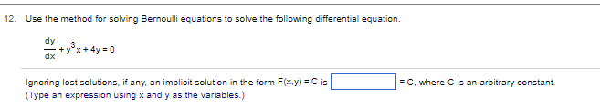Solved 12 Modern Differential Equations please answer all | Chegg.com