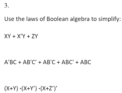 Solved For which values of the Boolean variables x,y, and z | Chegg.com