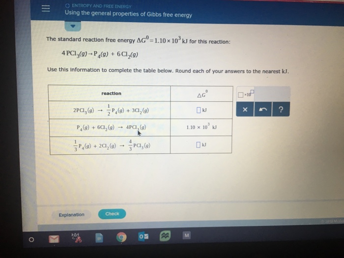 Solved Use the general properties of Gibbs free energy to | Chegg.com