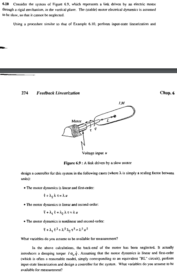 6.10 Consider the system of Figure 6.9, which | Chegg.com