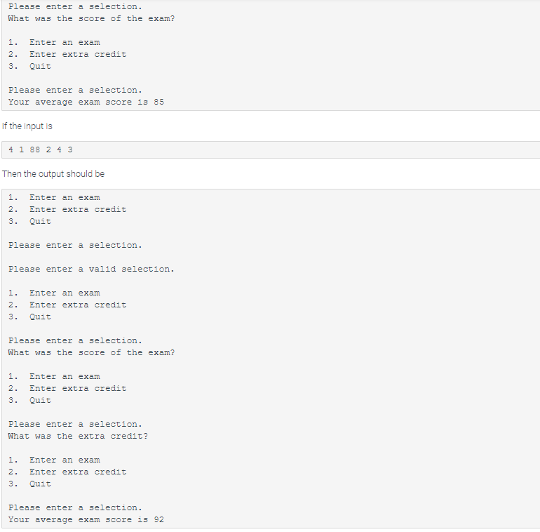 Solved in C++ The menu-driven program is a do {switch | Chegg.com