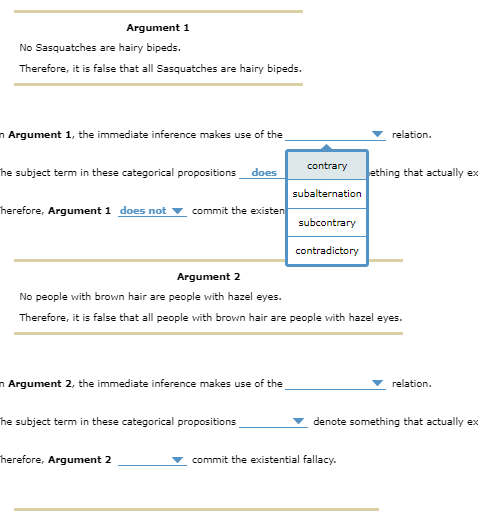 Solved 7. The Existential FallacyThe existential fallacy is | Chegg.com