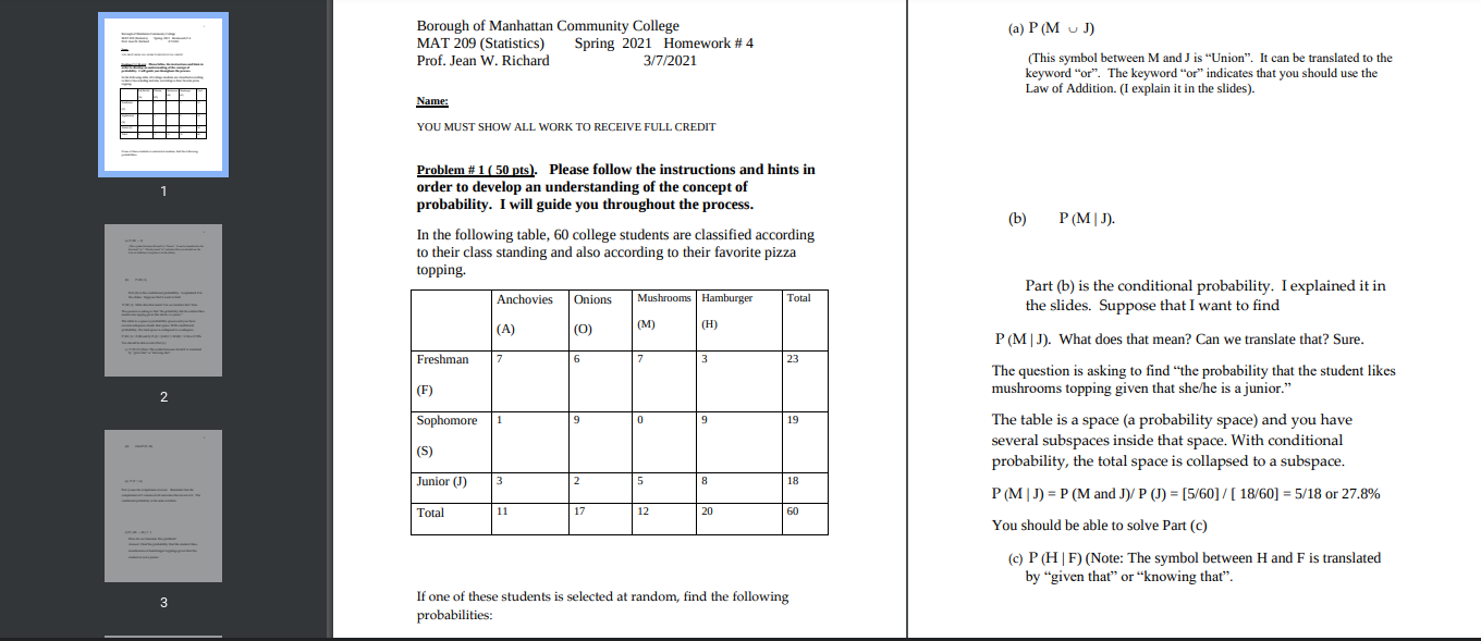 Borough Of Manhattan Community College Mat 9 St Chegg Com