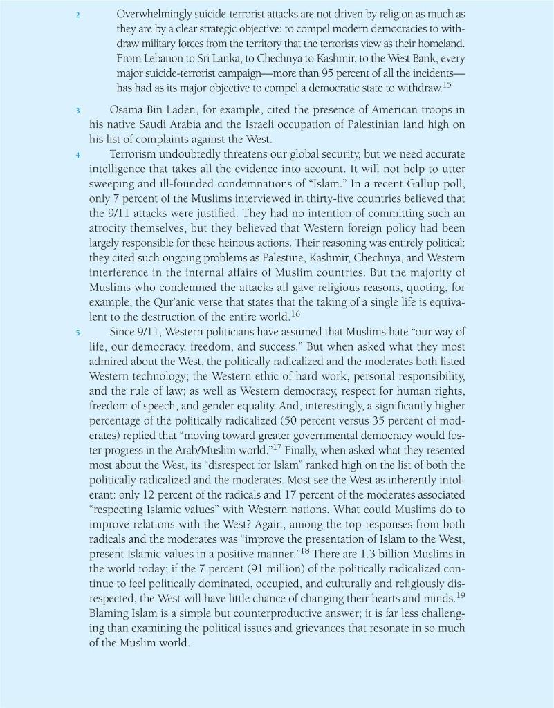 terrorism cannot be justified essay