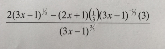 (2x   3)(3x   1) = 11x   30